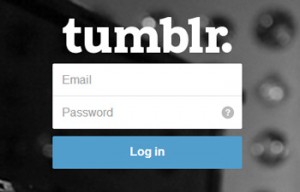 Thoughts About Tumblr's Login Page