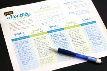 MonthlyPlanner